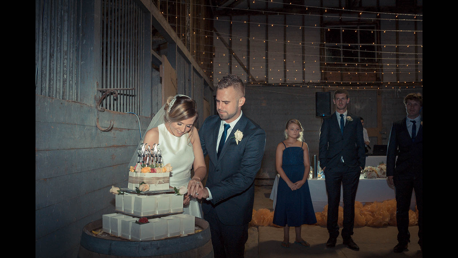 Geelong Wedding Cutting Cake