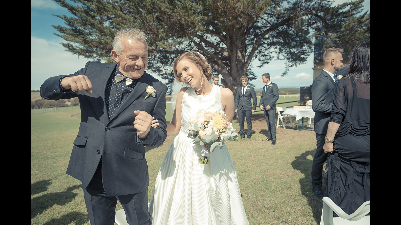 Bride and Father