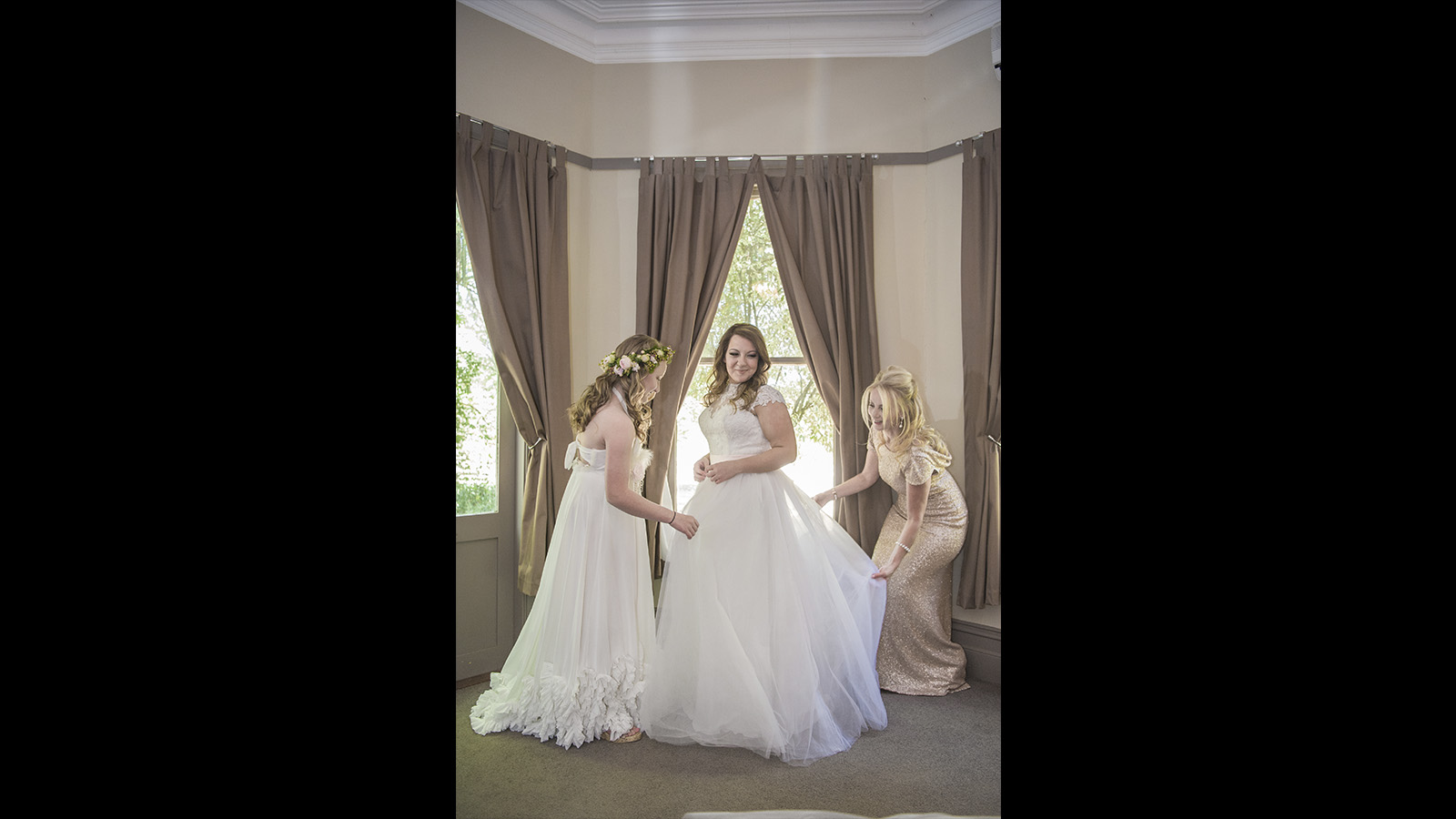 wedding bridemaids photography Glen Erin at Lancefield