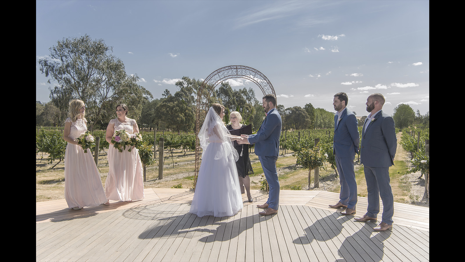 wedding photo Glen Erin at Lancefield