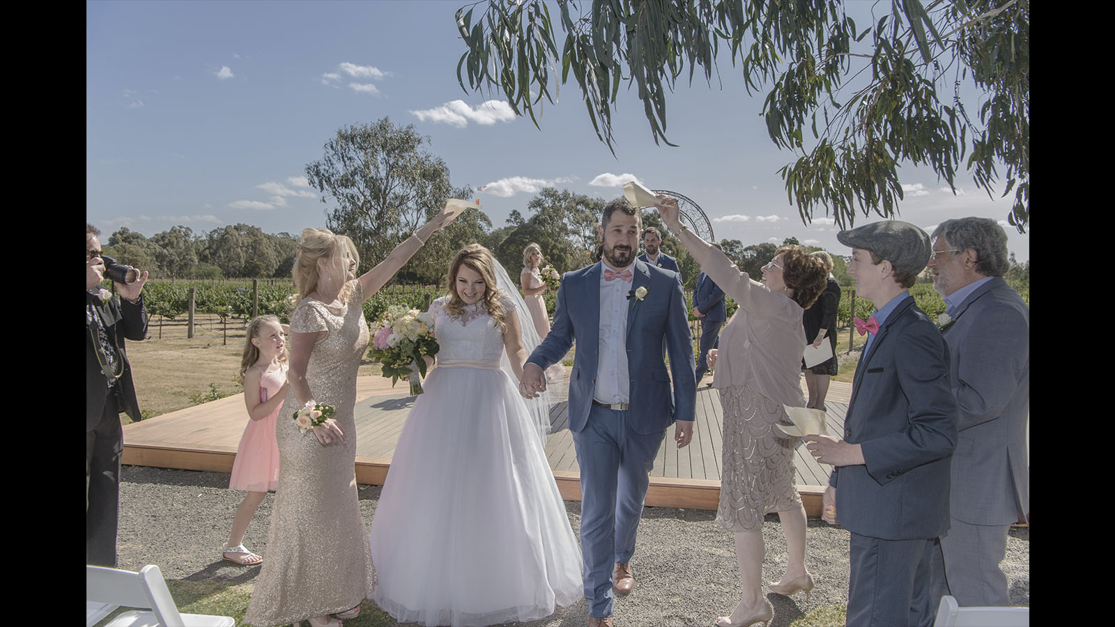 wedding photo Glen Erin at Lancefield