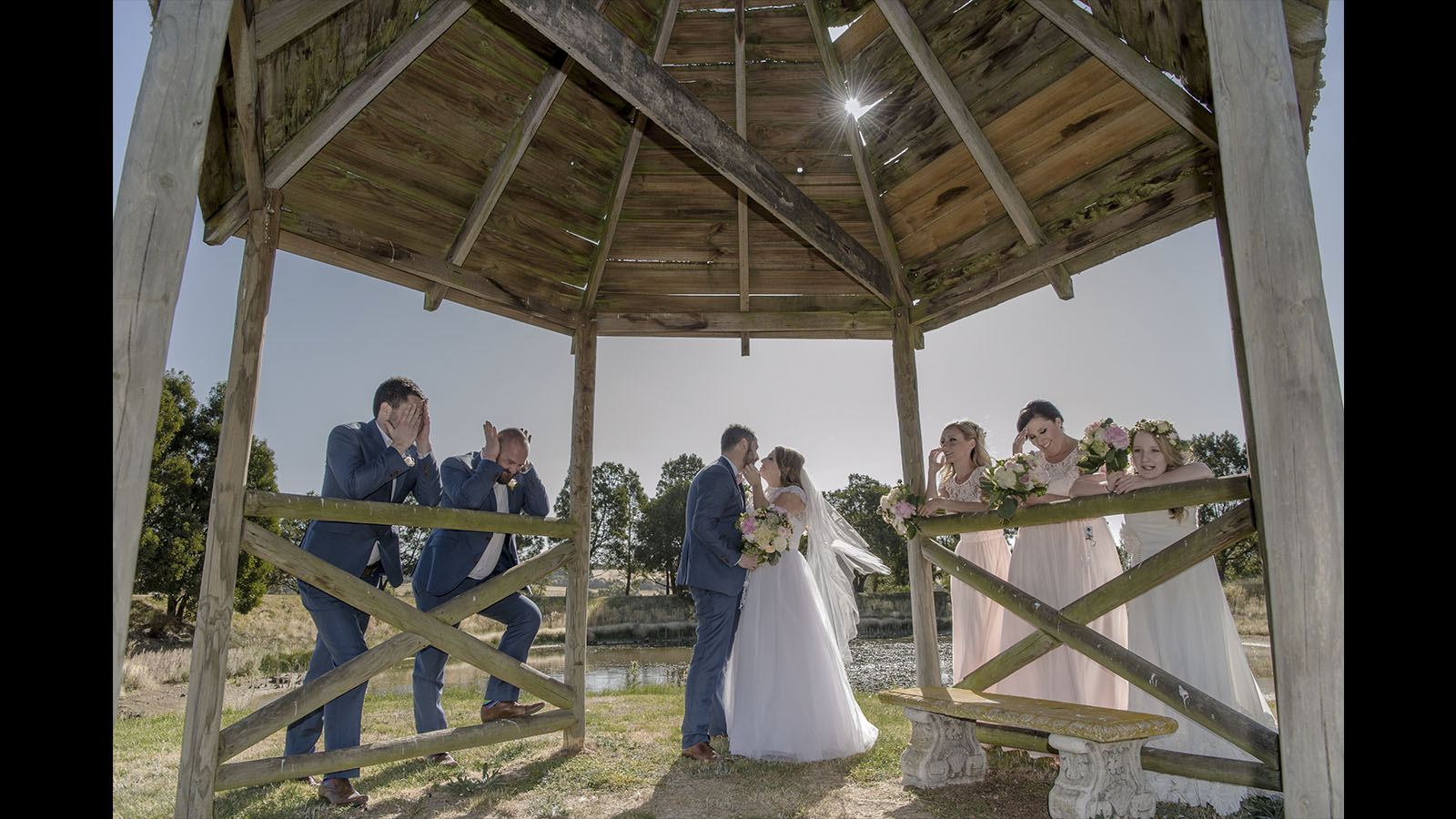 wedding photo Glen Erin at Lancefield