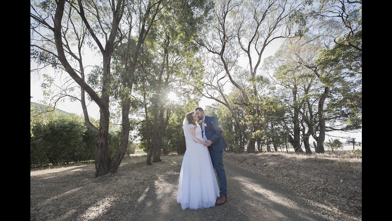 Glen Erin at Lancefield, Vineyard wedding couple