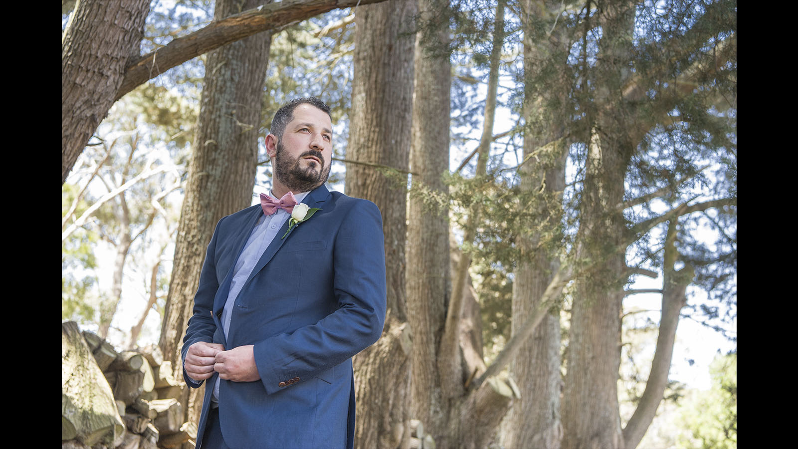 wedding groom photography Glen Erin at Lancefield