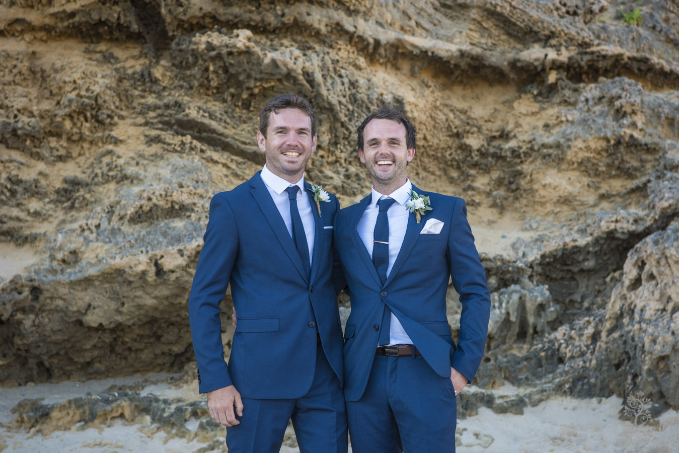Sorrento groom and groomsmen