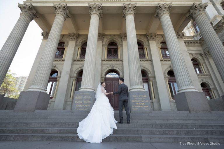 Fitzroy Town Hall Wedding Photo