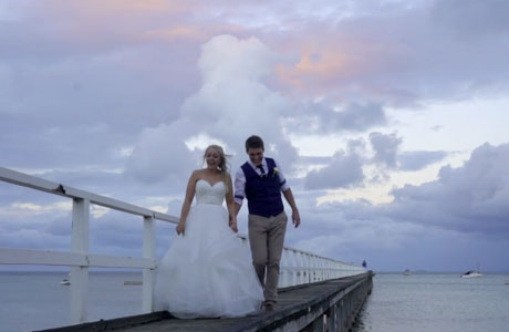 The Baths Sorrento Wedding Paige and Stephen