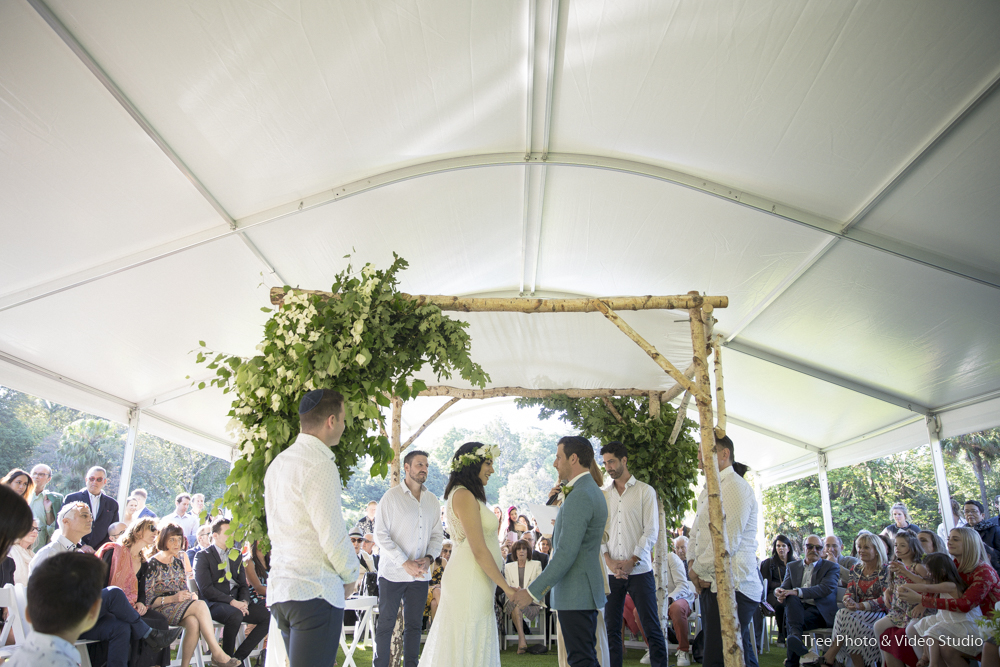 Melbourne Wedding Ceremony Location Royal Botanical Gardens