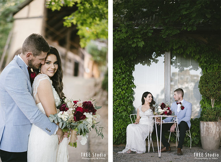 Lara and Shaun's Boho Wedding at Mont Du Soleil