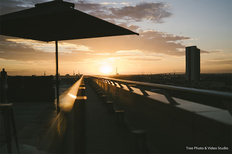 rooftop wedding venues in Melbourne