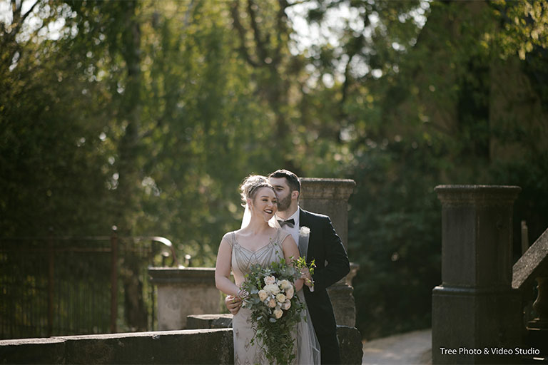 Mollie and James's Autumn Wedding At Montsalvat