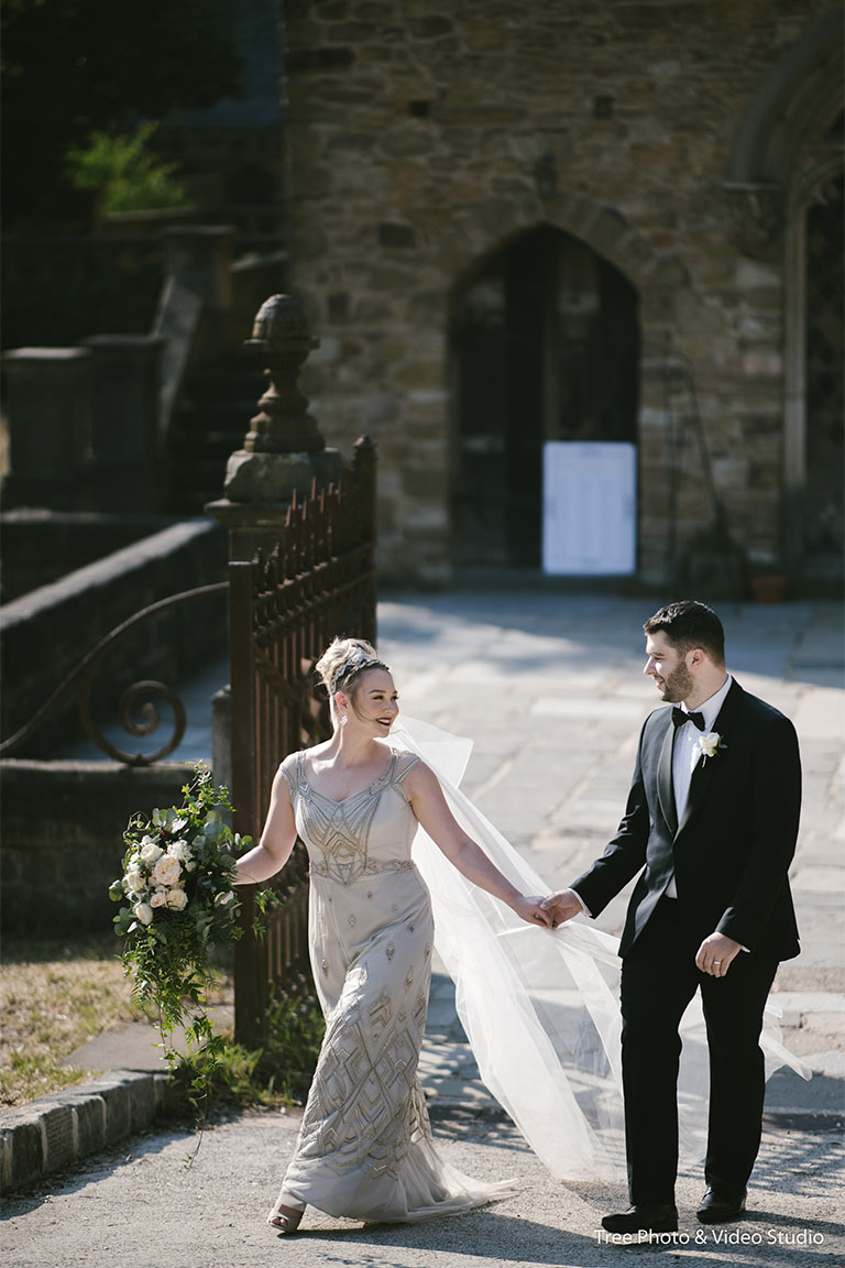 Mollie and James Boho Chic Wedding at Montsalvat