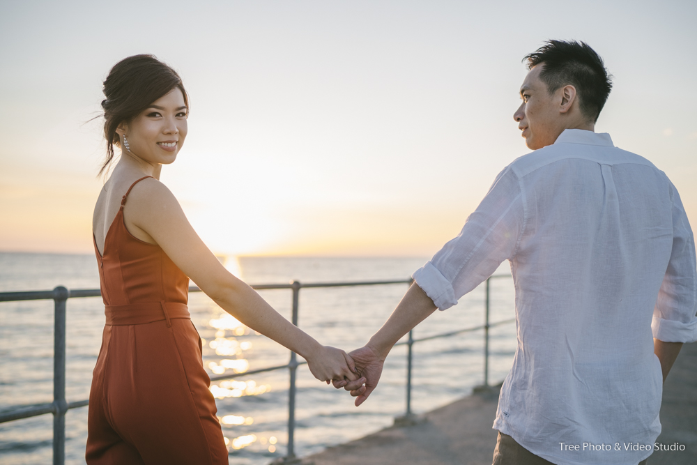 Pre-wedding photoshoot in Melbourne