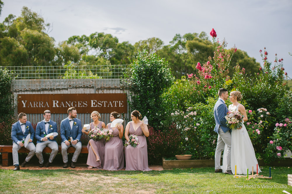 Natalie and Michael's Wedding at Yarra Range Estate