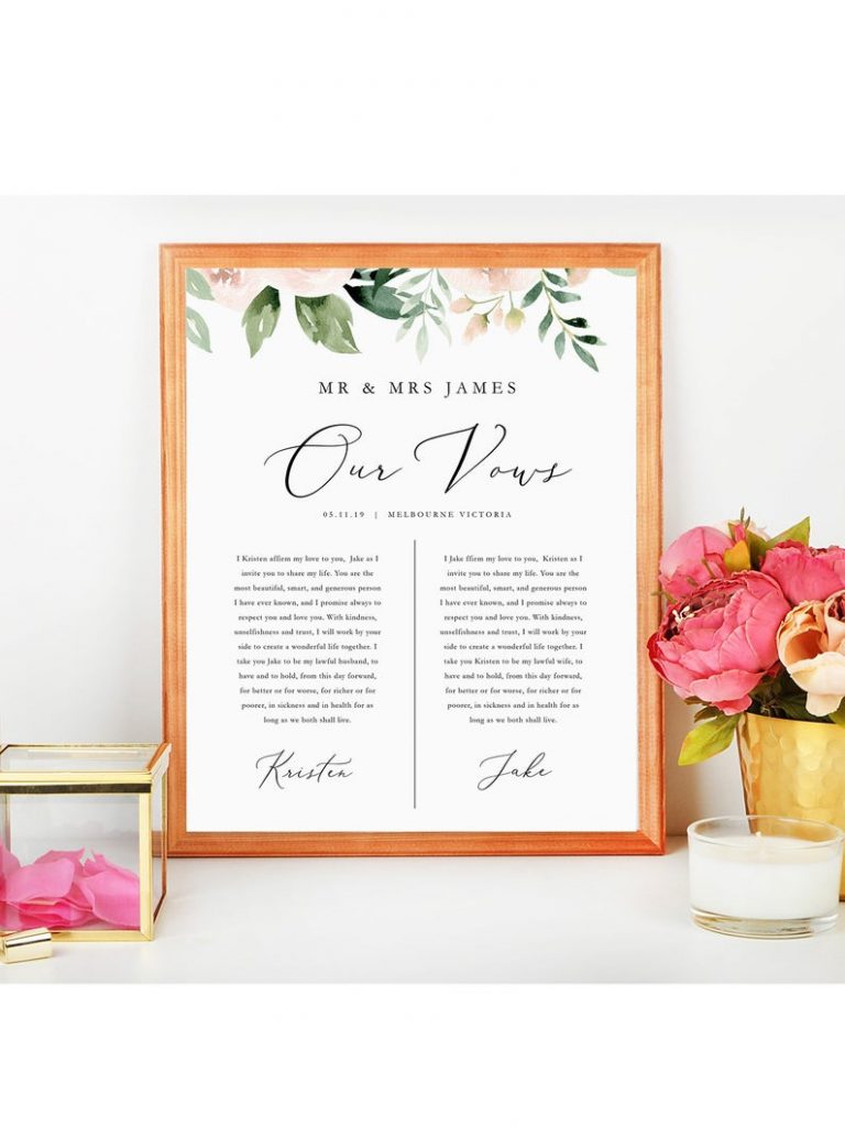Home Blog How To Write Your Own Wedding Vows Step by Step