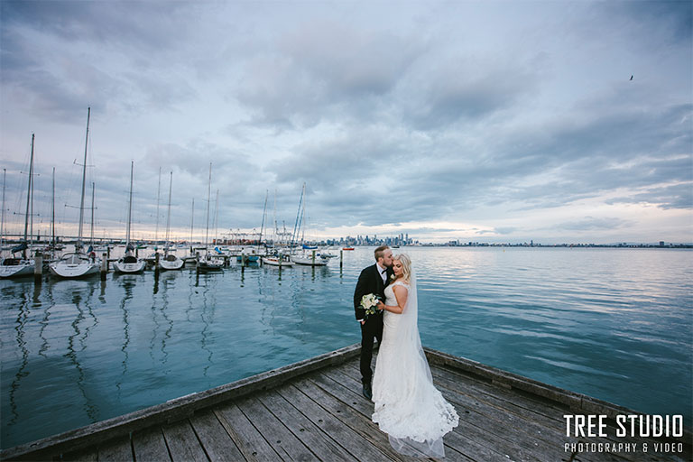 Wedding Photo at Gem Pier Williamstown