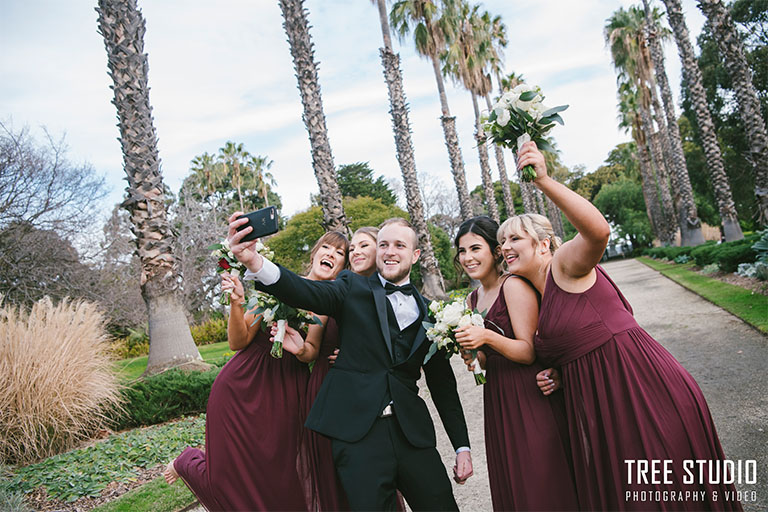 Melbourne Wedding Ceremony Location Williamstown Botanical Gardens 