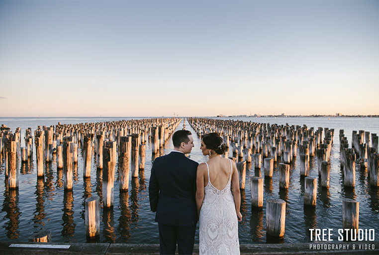 Wedding Location Photos at Princes Pier