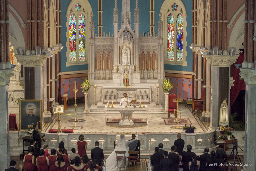 Melbourne Wedding Ceremony Location St Mary Star of the Sea Church
