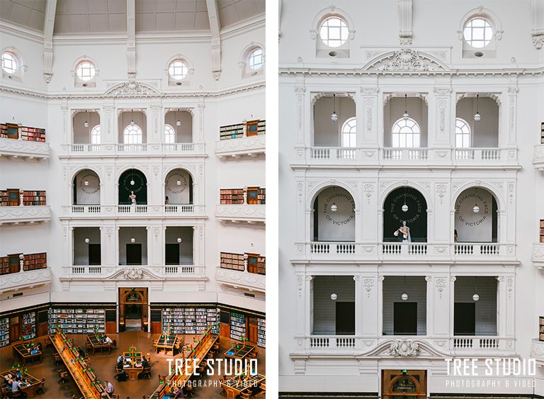 State Library Victoria Wedding Photo
