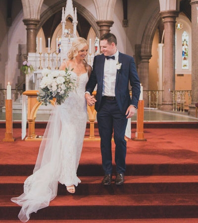 Chris & ula @ st ignatius catholic church & farm vigano