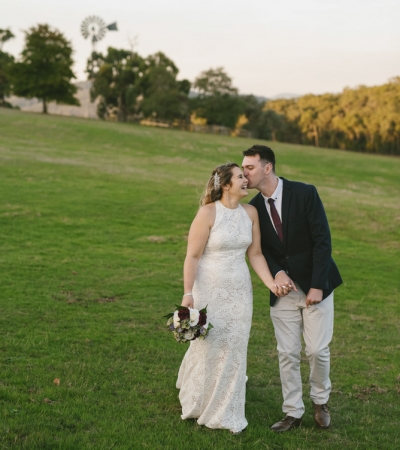Rebecca & daniel @ wandin park estate wedding